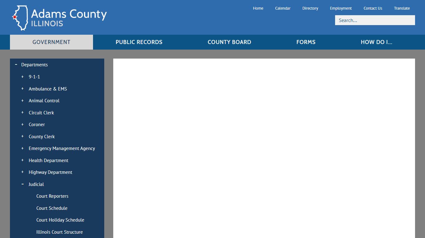 Contact Us - Judicial / Courts | Adams County, IL